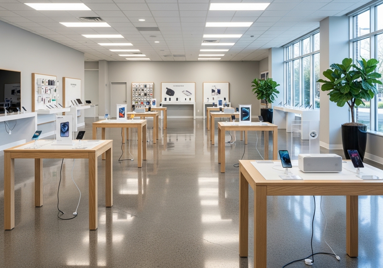 Clean Retail Showroom